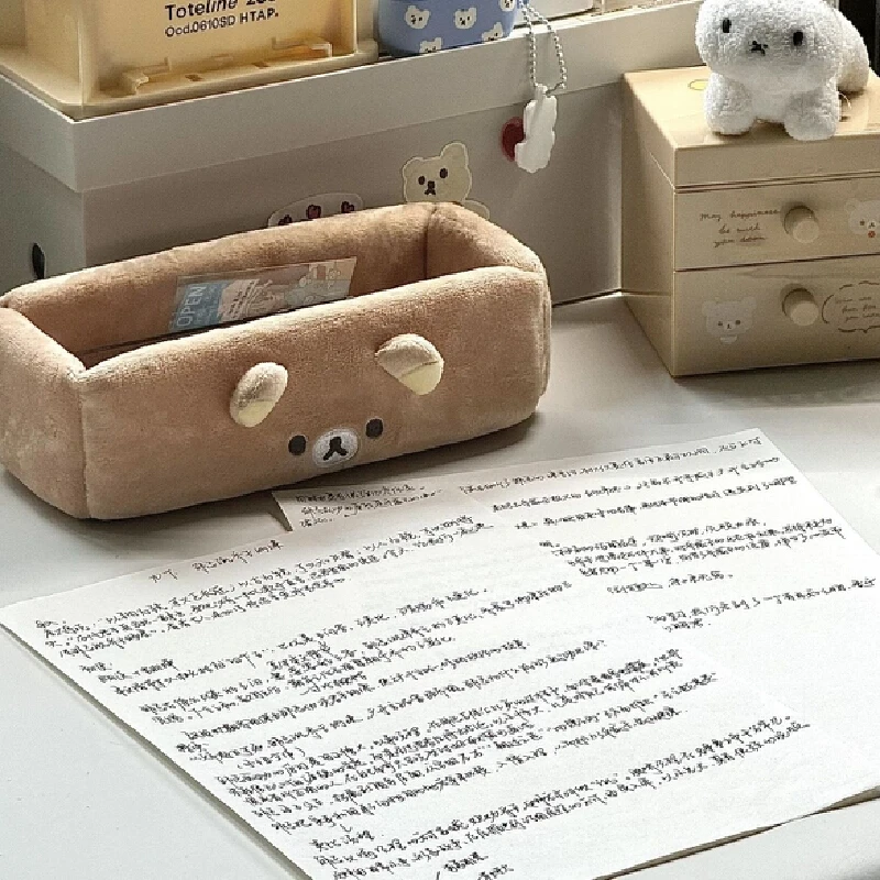 Cute Cartoon Anime Peripheral Rilakkuma 3d Pencil Case Desktop Large Capacity Plush Student Miscellaneous Storage Pencil Case
Cute Cartoon Anime Peripheral Rilakkuma 3d Pencil Case Desktop Large Capacity Plush Student Miscellaneous Storage Pencil Case
