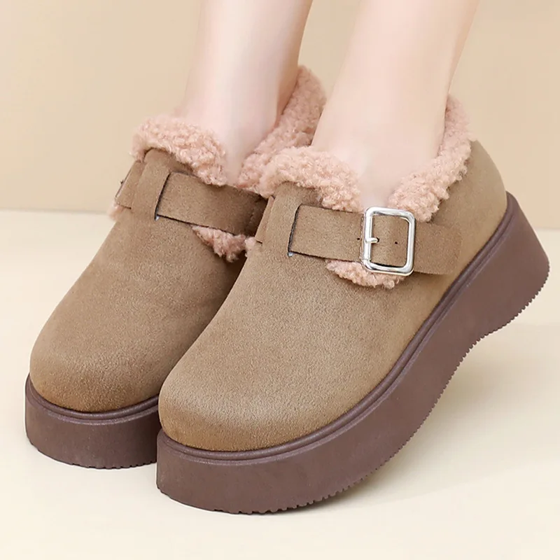 2025 New Winter Ladies Comfort Snow Boots Plush Warm Winter Thick Flat Fashionable Ladies Casual Boots Zapatillas Mujer
2025 New Winter Ladies Comfort Snow Boots Plush Warm Winter Thick Flat Fashionable Ladies Casual Boots Zapatillas Mujer