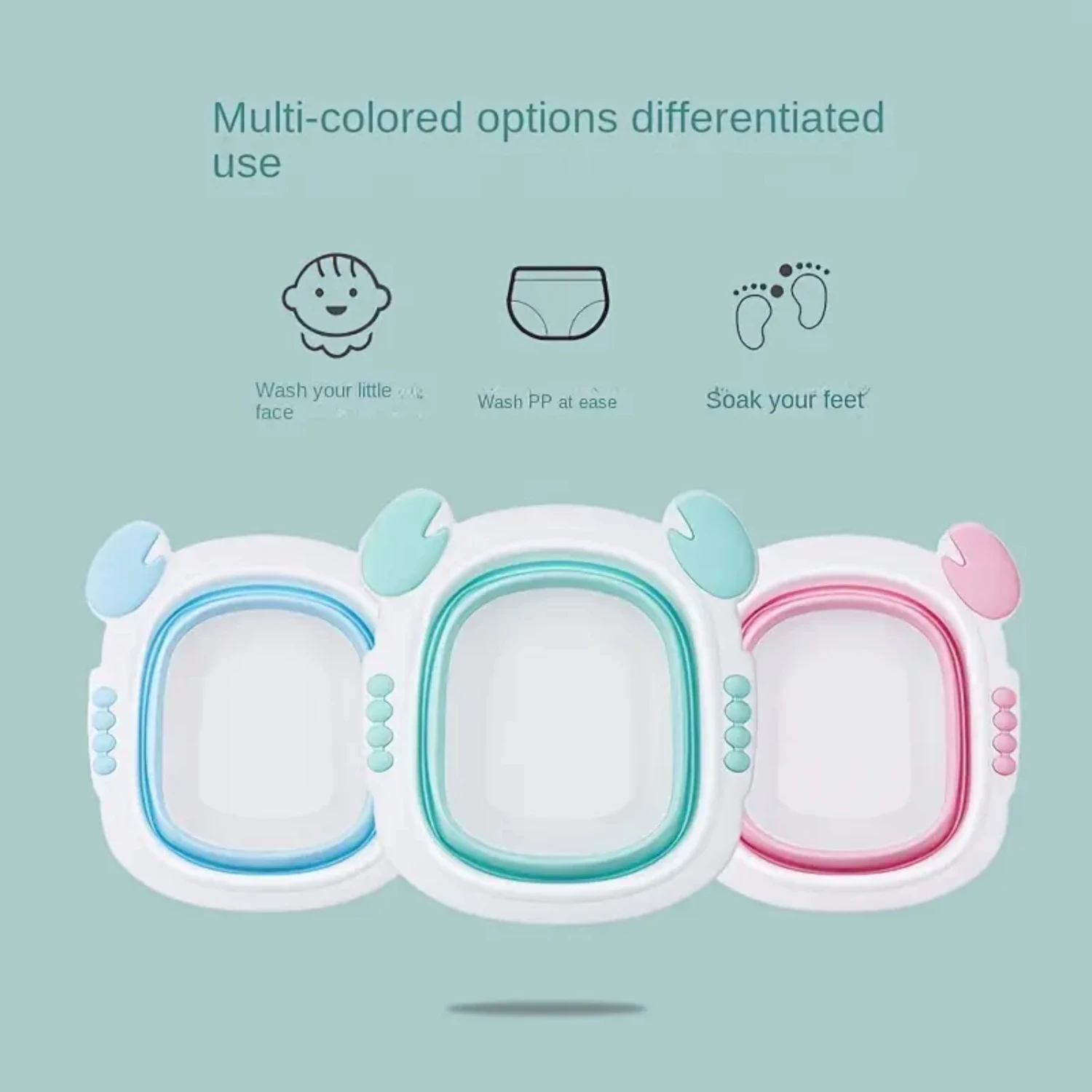 Adorable, Convenient Portable Folding Wash Basin for Newborn Babies - Lightweight, Compact Children's Washbasin for Easy Bathing
Adorable, Convenient Portable Folding Wash Basin for Newborn Babies - Lightweight, Compact Children's Washbasin for Easy Bathing