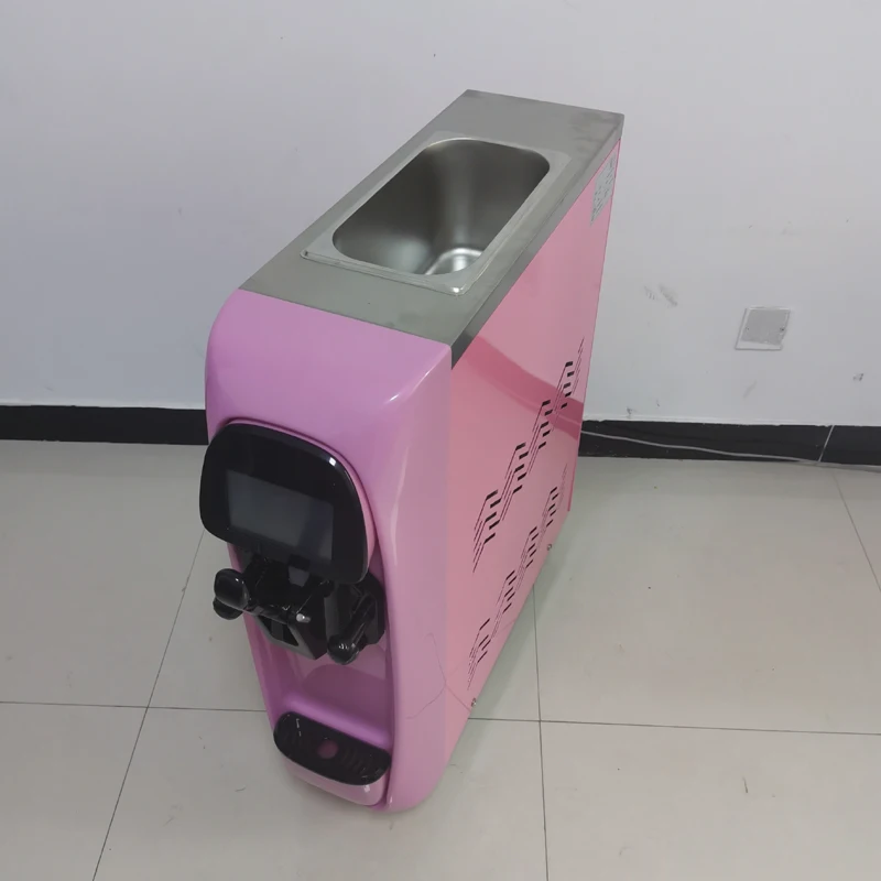 Mini Soft Ice Cream Machine Desktop Single Nozzle 1-Flavor Yogurt Ice Cream Machine
Mini Soft Ice Cream Machine Desktop Single Nozzle 1-Flavor Yogurt Ice Cream Machine