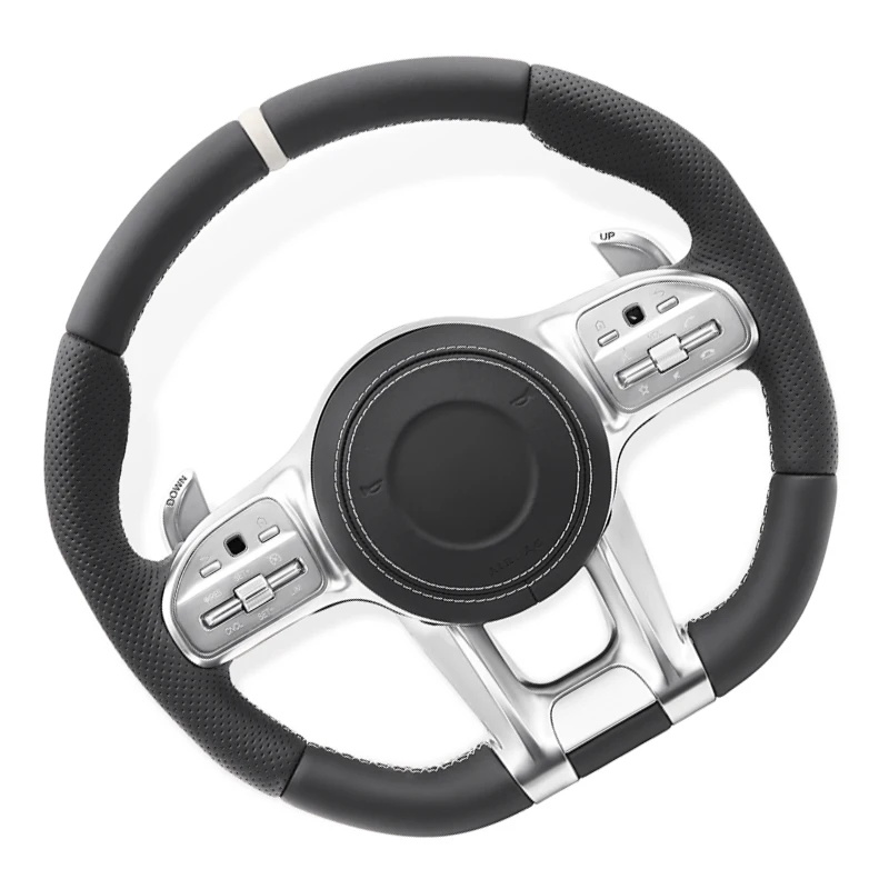 Автомобильное рулевое колесо для Mercedes Benz AMG A/B/C/E/S/G/V Class cls glc gle gls gla cla glk W212 W205 W222, рулевое колесо в сборе
Автомобильное рулевое колесо для Mercedes Benz AMG A/B/C/E/S/G/V Class cls glc gle gls gla cla glk W212 W205 W222, рулевое колесо в сборе