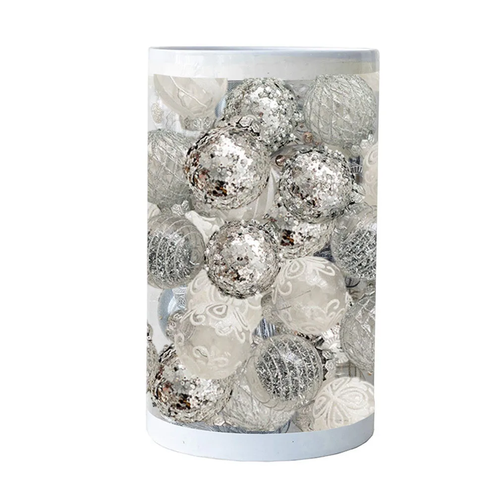 Ornaments Christmas Balls Hangings 25Pcs/Set Christmas Tree Decoration Ball Painted Balls Pendants High Quality
Ornaments Christmas Balls Hangings 25Pcs/Set Christmas Tree Decoration Ball Painted Balls Pendants High Quality