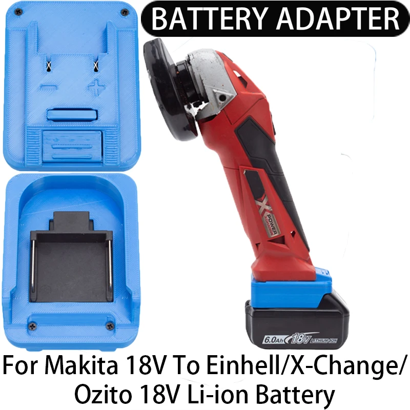 Battery Adapter/Converter for Einhell/X-Change/Ozito 18V Li-ion tool to Makita 18V Li-ion Battery Adapter Power Tool Accessories
Battery Adapter/Converter for Einhell/X-Change/Ozito 18V Li-ion tool to Makita 18V Li-ion Battery Adapter Power Tool Accessories