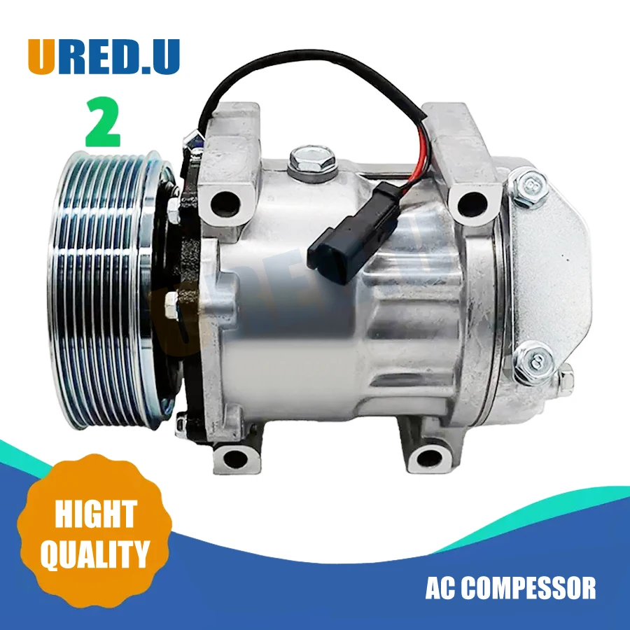 SD7H15 SD709 709 1412263 1888034 1376998 10575186 7847 8067 7889 6024 7980 A/C AC Compressor For Scania Truck 24V 8PK
SD7H15 SD709 709 1412263 1888034 1376998 10575186 7847 8067 7889 6024 7980 A/C AC Compressor For Scania Truck 24V 8PK