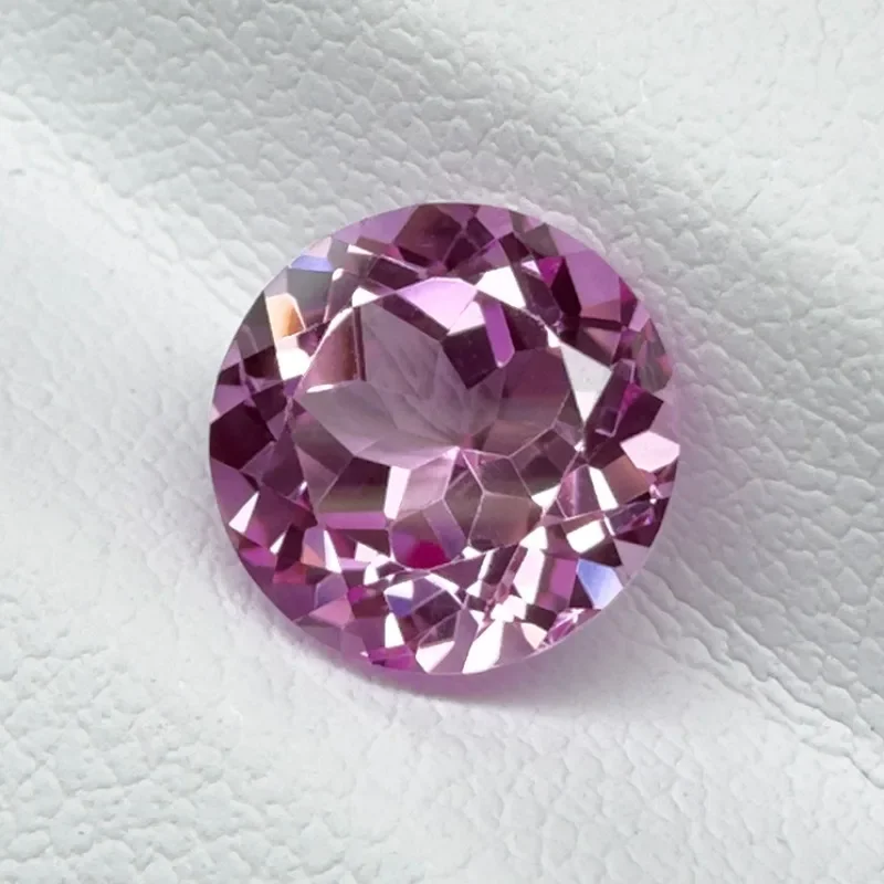 Lab Grown Sapphire Pink Color Round Shape Top Quality Pendant Gemstones for Charms Jewelry Making Selectable AGL Certificate
Lab Grown Sapphire Pink Color Round Shape Top Quality Pendant Gemstones for Charms Jewelry Making Selectable AGL Certificate