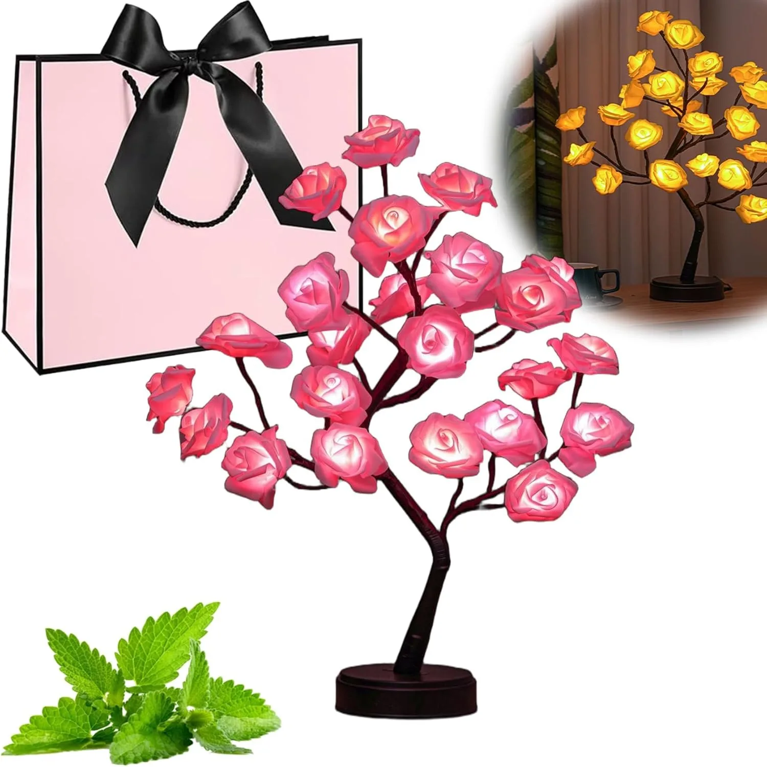 24 Colors Rose Tree Lamp, Color Changing Multicolor Rose Table Lamp with Remote, Pink Flower Lamp Girls Gift for Mother’s Day, Lighted Tabletop Tree for Christmas Valentine’s Day Wedding Decor
24 Colors Rose Tree Lamp, Color Changing Multicolor Rose Table Lamp with Remote, Pink Flower Lamp Girls Gift for Mother’s Day, Lighted Tabletop Tree for Christmas Valentine’s Day Wedding Decor