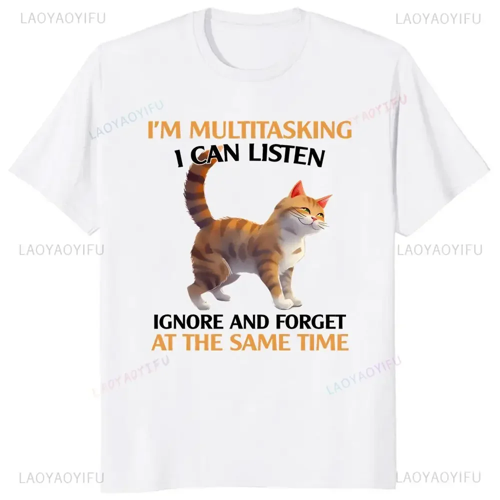Fun Meow Meow I Multitask I Can Listen To Футболка с принтом Летний тренд Harajuku Рубашка унисекс с короткими рукавами Большая футболка с графическим рисунком
Fun Meow Meow I Multitask I Can Listen To Футболка с принтом Летний тренд Harajuku Рубашка унисекс с короткими рукавами Большая футболка с графическим рисунком