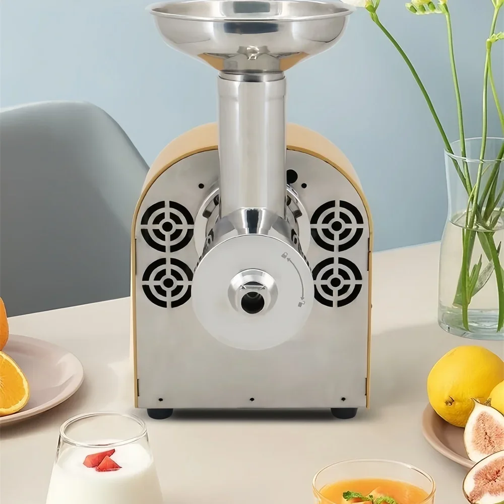 304 Stainless Steel Slow Masticating Auger Juicer Fruit Vegetable Low Speed Juice Extractor Compact Cold Press Juicer Machine 
304 Stainless Steel Slow Masticating Auger Juicer Fruit Vegetable Low Speed Juice Extractor Compact Cold Press Juicer Machine