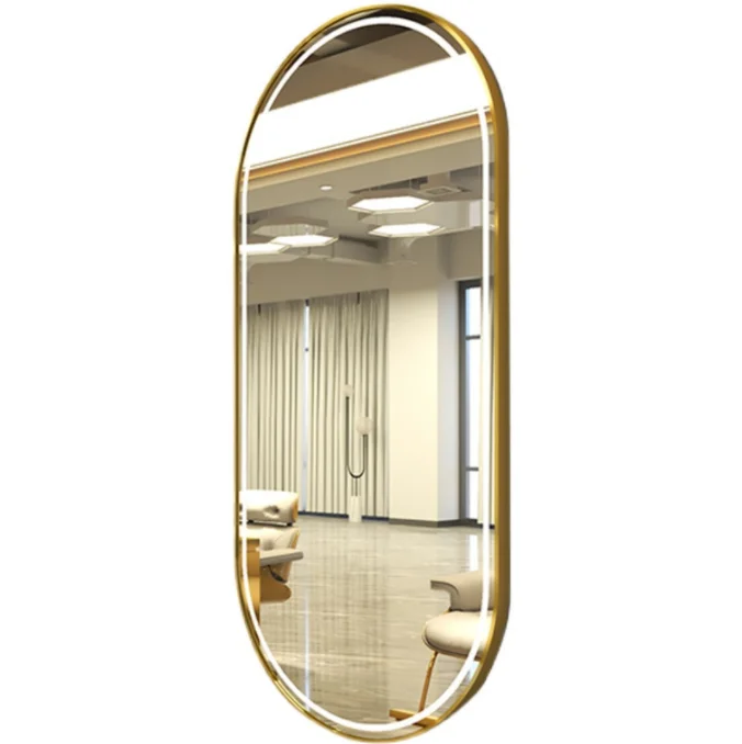 Large Full Length Gold Styling Barber Salon Furniture Wall Mounted Hairdressing Makeup Led Beauty Salon Mirror
Large Full Length Gold Styling Barber Salon Furniture Wall Mounted Hairdressing Makeup Led Beauty Salon Mirror