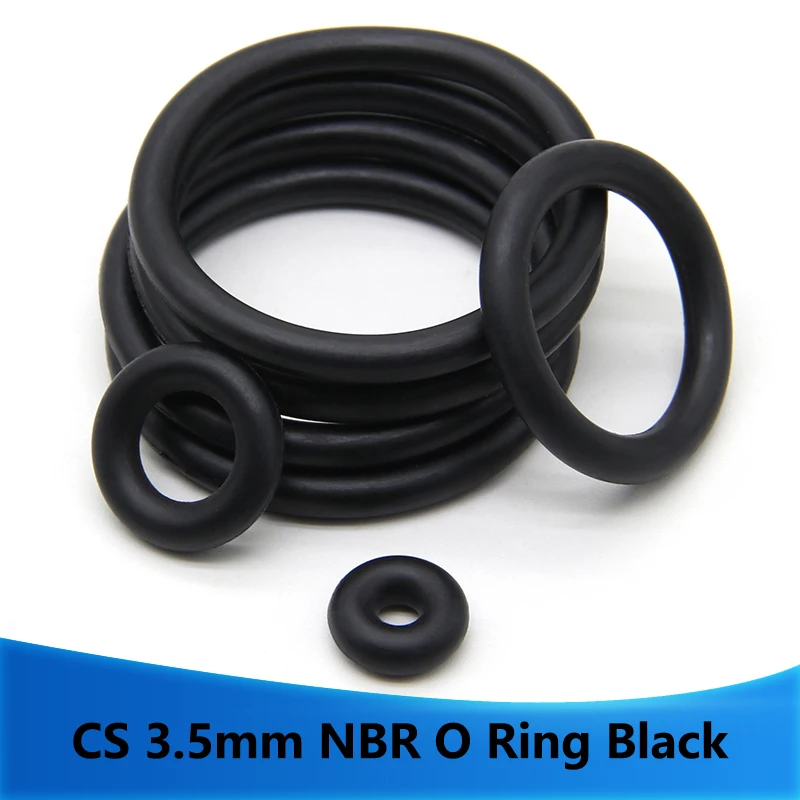 10pcs NBR O Ring Nitrile Rubber Gasket Thickness CS 3.5mm OD 10~225mm Black Round O Type Corrosion Oil Resist Sealing Washer
10pcs NBR O Ring Nitrile Rubber Gasket Thickness CS 3.5mm OD 10~225mm Black Round O Type Corrosion Oil Resist Sealing Washer