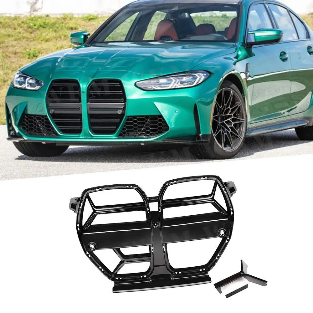 Передний бампер из АБС-пластика, сетчатая решетка, крышка рамы для BMW M3 G80 M4 G82 G83 2020+, глянцевая черная передняя решетка, Стайлинг автомобиля
Передний бампер из АБС-пластика, сетчатая решетка, крышка рамы для BMW M3 G80 M4 G82 G83 2020+, глянцевая черная передняя решетка, Стайлинг автомобиля