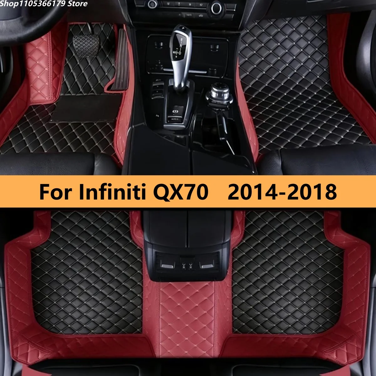 Коврики для пола, подходящие для Infiniti QX70 2014, 2015, 2016, 2017, 2018 годов выпуска, автомобильные коврики, коврики для переднего и заднего ряда, полный комплект, ковровые покрытия.
Коврики для пола, подходящие для Infiniti QX70 2014, 2015, 2016, 2017, 2018 годов выпуска, автомобильные коврики, коврики для переднего и заднего ряда, полный комплект, ковровые покрытия.
