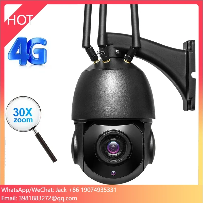 De Seguridad Camera 4G SIM Card with Rotate 20x Optical Zoom Wired IP POE Metal Waterproof Outdoor PTZ Camera Two Way Audio
De Seguridad Camera 4G SIM Card with Rotate 20x Optical Zoom Wired IP POE Metal Waterproof Outdoor PTZ Camera Two Way Audio