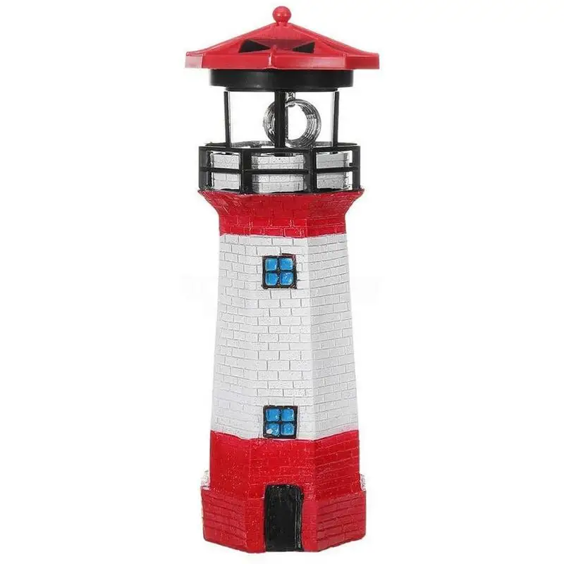 Solar Lighthouse LED Rotating Waterproof Solar Sensor Light Outdoor Garden Courntyard Landscape Decoration Lamp
Solar Lighthouse LED Rotating Waterproof Solar Sensor Light Outdoor Garden Courntyard Landscape Decoration Lamp