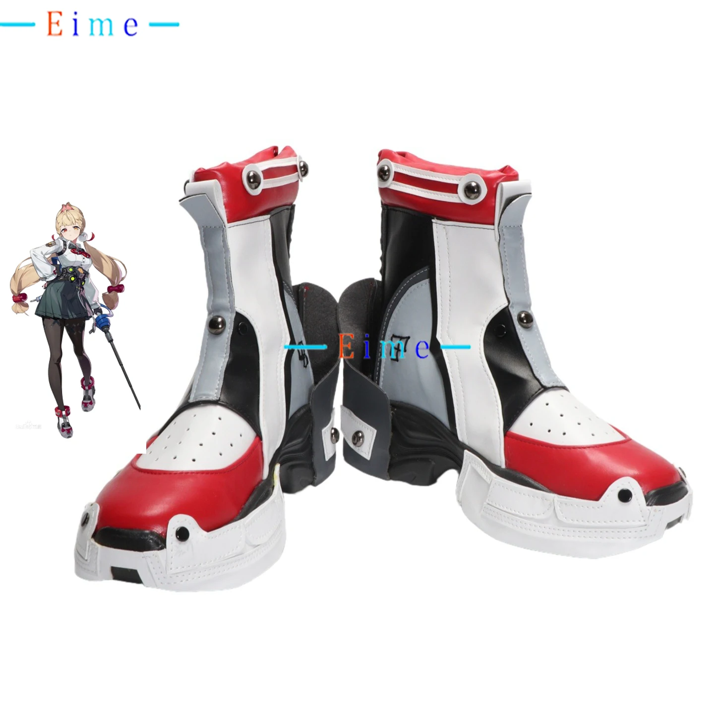 Обувь для косплея Zenless Zone Zero Alice Thymefield, карнавальные ботинки на Хэллоуин, реквизит для косплея, обувь из искусственной кожи на заказ
Обувь для косплея Zenless Zone Zero Alice Thymefield, карнавальные ботинки на Хэллоуин, реквизит для косплея, обувь из искусственной кожи на заказ