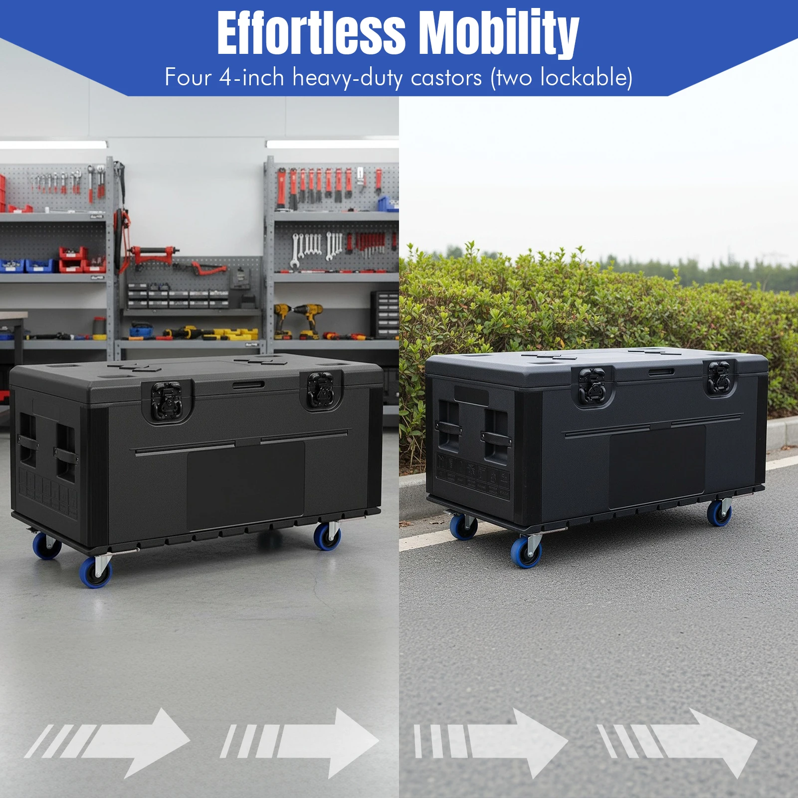 Utility Road Trunk Case with Handle and Wheels Universal Utility Flight Case for Audio-Visual Gear DJ Equipment Tools
Utility Road Trunk Case with Handle and Wheels Universal Utility Flight Case for Audio-Visual Gear DJ Equipment Tools