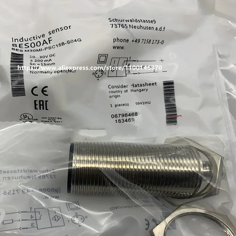 3Pcs New Proximity Switch BES M08MI-POC15B-BV03 BES MBES M08EG-UOC20F-BV03
3Pcs New Proximity Switch BES M08MI-POC15B-BV03 BES MBES M08EG-UOC20F-BV03