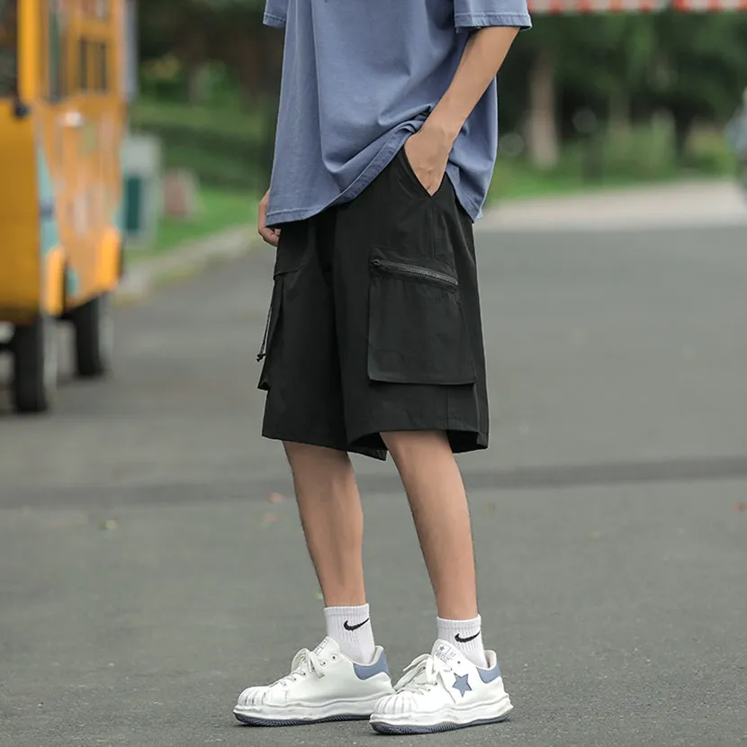 Trendy Cityboy Workwear Shorts Men's Summer Loose Casual Pants Big Pocket Straight Leg Short Length Fashionable Youth Active ...
Trendy Cityboy Workwear Shorts Men's Summer Loose Casual Pants Big Pocket Straight Leg Short Length Fashionable Youth Active ...