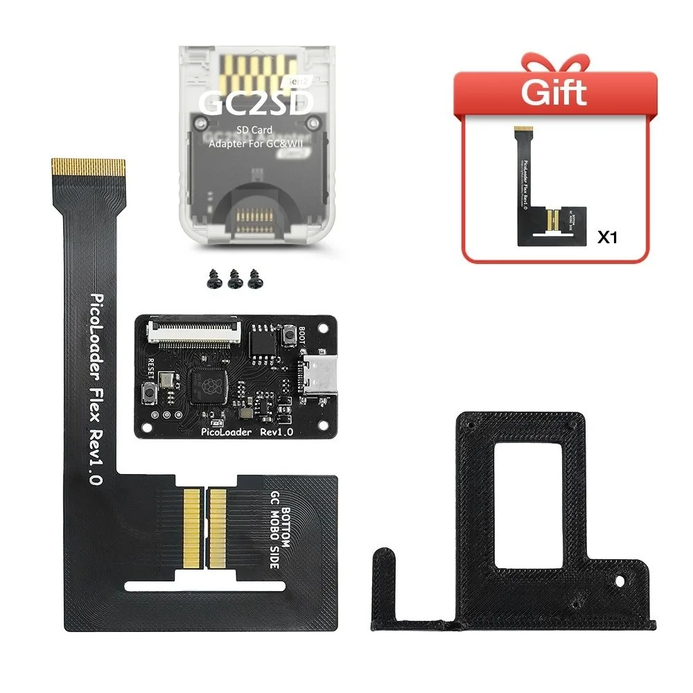 Based on RP2040 For Picoloader Simple Solderless Open Source Module for Nintendo GameCube NGC dol-001/dol-101
Based on RP2040 For Picoloader Simple Solderless Open Source Module for Nintendo GameCube NGC dol-001/dol-101