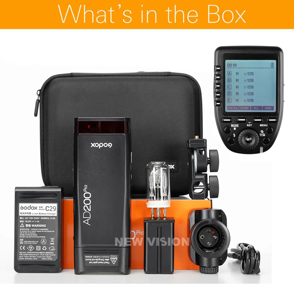 Вспышка Godox 200Ws для уличной съемки, TTL, беспроводная связь 2.4G, HSS 1/8000, время перезарядки 0.01-1.8 с, аккумулятор 2900 мАч, триггер Xpro
Вспышка Godox 200Ws для уличной съемки, TTL, беспроводная связь 2.4G, HSS 1/8000, время перезарядки 0.01-1.8 с, аккумулятор 2900 мАч, триггер Xpro