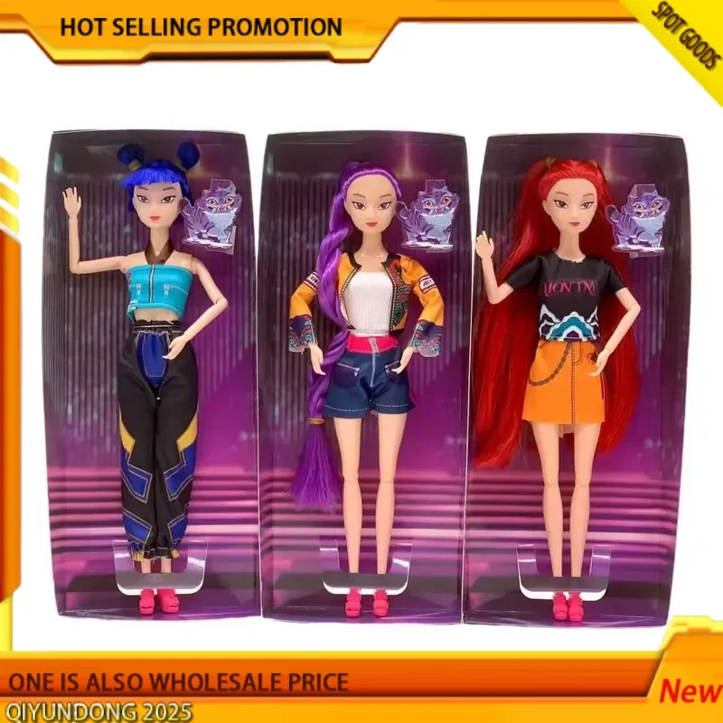 Фигурка Kpop Demon Hunters Girl Group - подвижные суставы, аниме, мультяшная кукла, модель игрушки для настольного декора, коллекция, подарок 
Фигурка Kpop Demon Hunters Girl Group - подвижные суставы, аниме, мультяшная кукла, модель игрушки для настольного декора, коллекция, подарок