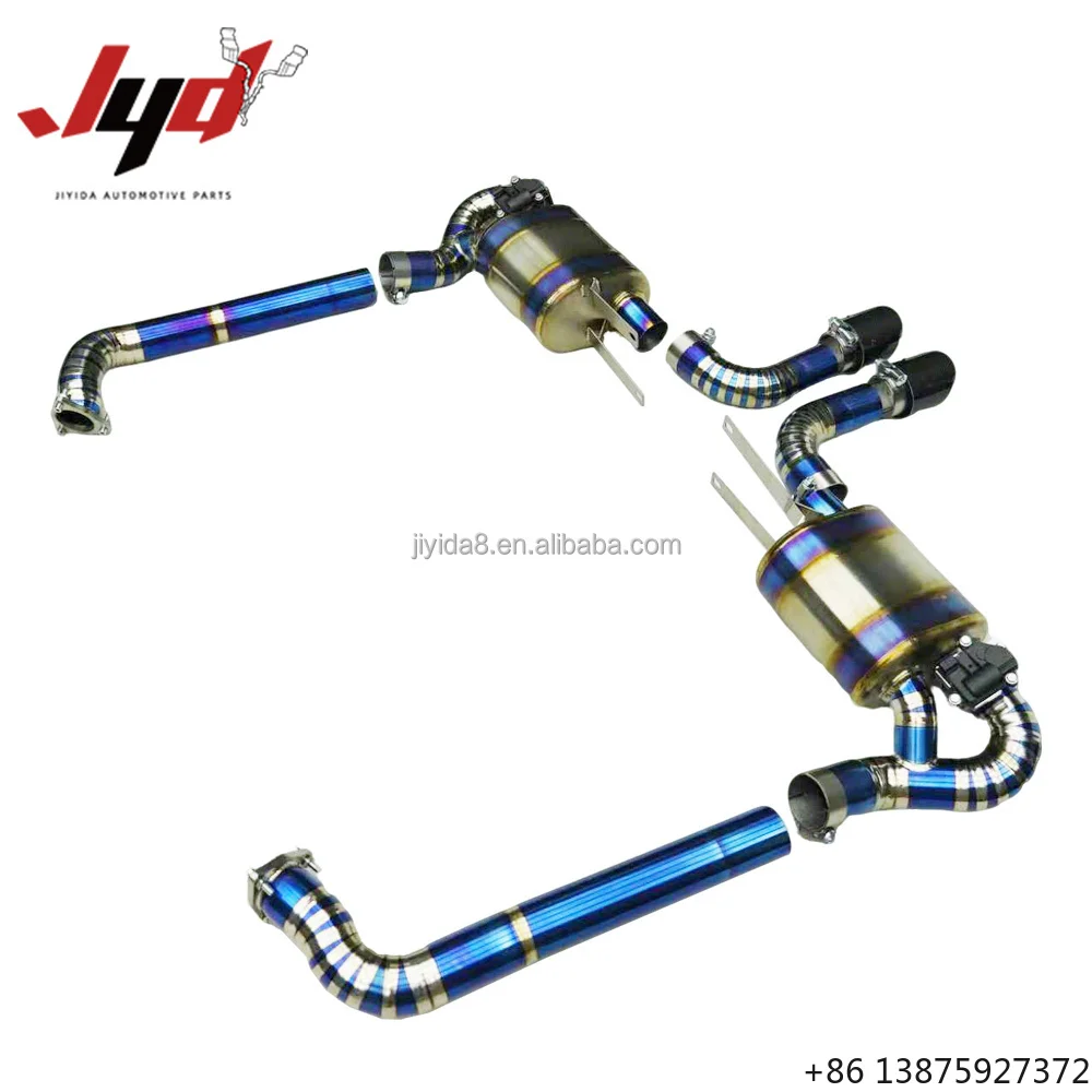 JYD High Performance Titanium Exhaust Valved Catback for 718 982 987.1 Upgrade GT4 Auto Tuning Performance Pipes Parts
JYD High Performance Titanium Exhaust Valved Catback for 718 982 987.1 Upgrade GT4 Auto Tuning Performance Pipes Parts