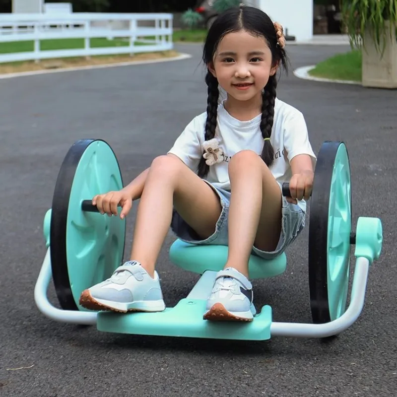 Children Sensory Training Equipment 3 Wheel Scooter Kids Hand-cranked 360 Twist Tricycle Nursery School Kindergarten Ride on Toy
Children Sensory Training Equipment 3 Wheel Scooter Kids Hand-cranked 360 Twist Tricycle Nursery School Kindergarten Ride on Toy