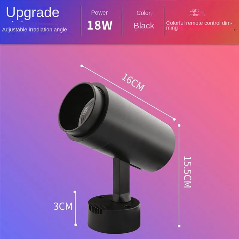 ABEZ Светодиодная лампа Прожектор Потолочные точечные светильники RGB Лампа с дистанционным управлением Регулируемая атмосфера Украшение Внутренний потолочный светильник
ABEZ Светодиодная лампа Прожектор Потолочные точечные светильники RGB Лампа с дистанционным управлением Регулируемая атмосфера Украшение Внутренний потолочный светильник
