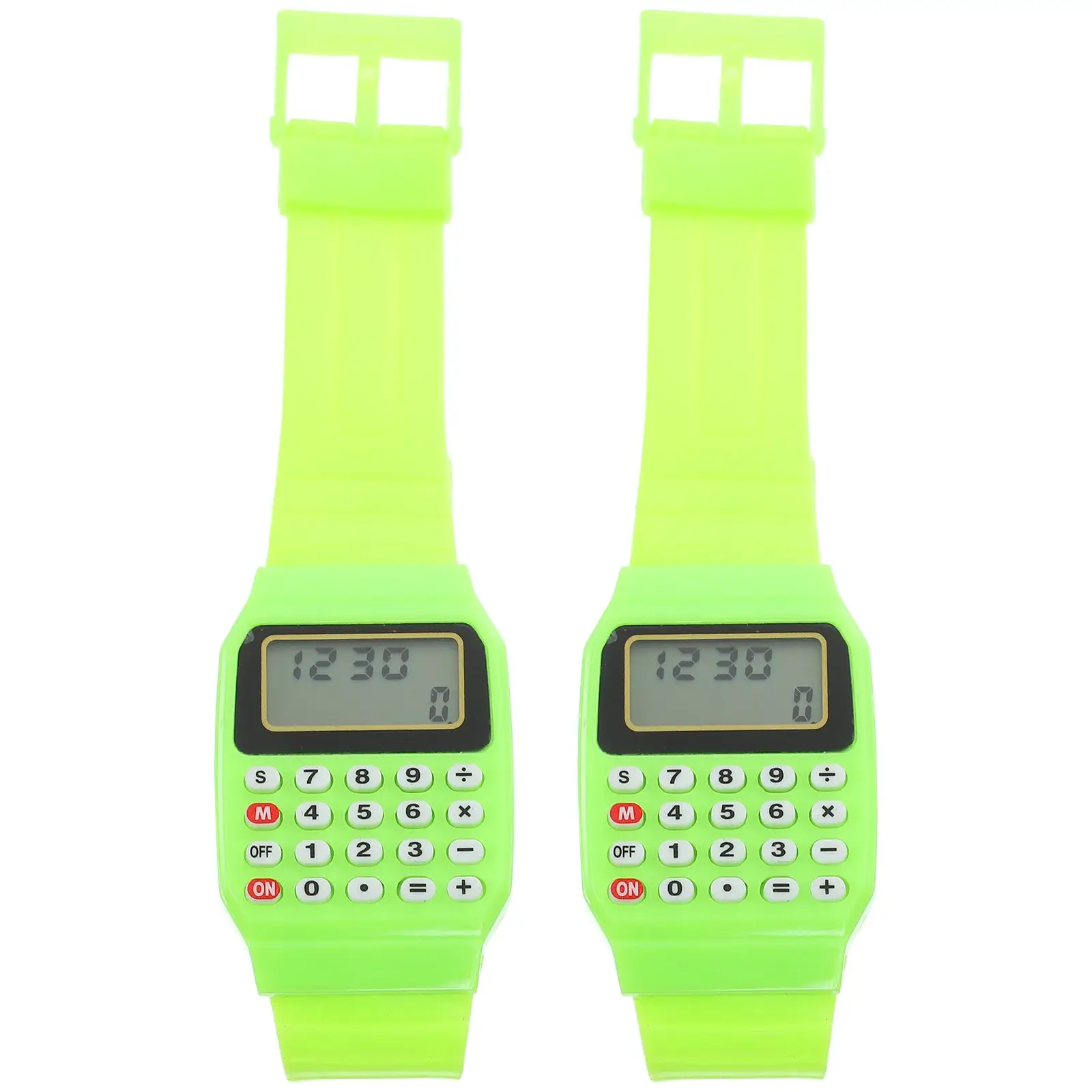 2Pcs Calculator Watches for Kids Durable Creative Design Portable Math Help Children Gifts Favors Waterproof Sports for kids
2Pcs Calculator Watches for Kids Durable Creative Design Portable Math Help Children Gifts Favors Waterproof Sports for kids