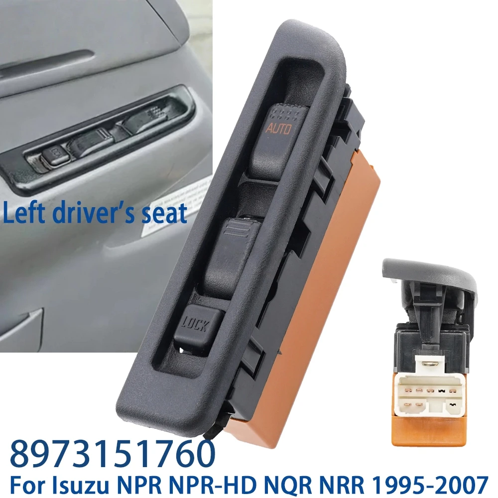 Left Right Hand Driver 24V For Isuzu NPR66 70PL NKR NQR70 NHR 8973151760 8973151840 Electric Master Power Window Control Switch
Left Right Hand Driver 24V For Isuzu NPR66 70PL NKR NQR70 NHR 8973151760 8973151840 Electric Master Power Window Control Switch