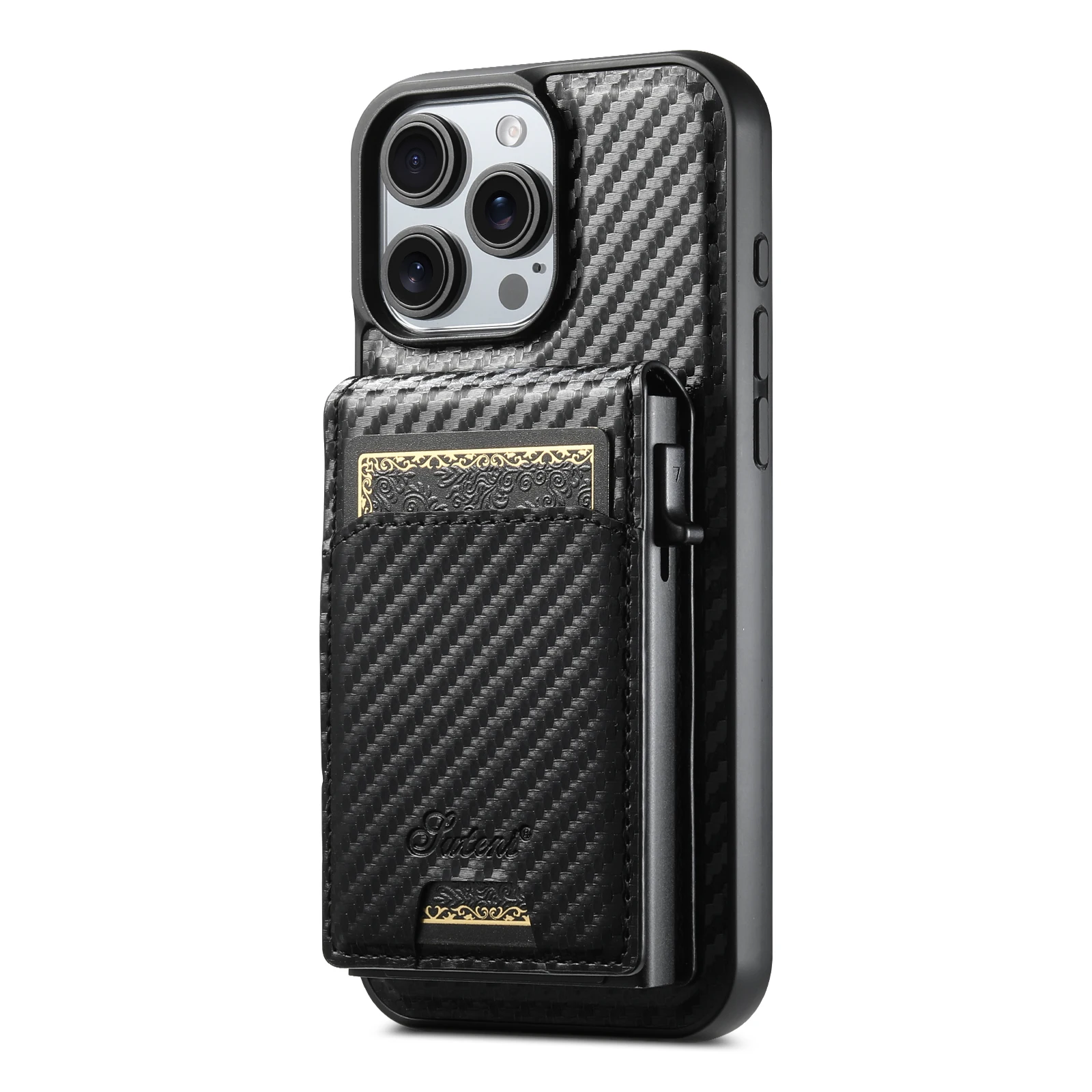 2 in 1 Detachable Magnetic Metal Card Holder Carbon Fiber Case for iPhone 17 Pro max 16 15 14 13 12 Shockproof For Magsafe Cover
2 in 1 Detachable Magnetic Metal Card Holder Carbon Fiber Case for iPhone 17 Pro max 16 15 14 13 12 Shockproof For Magsafe Cover