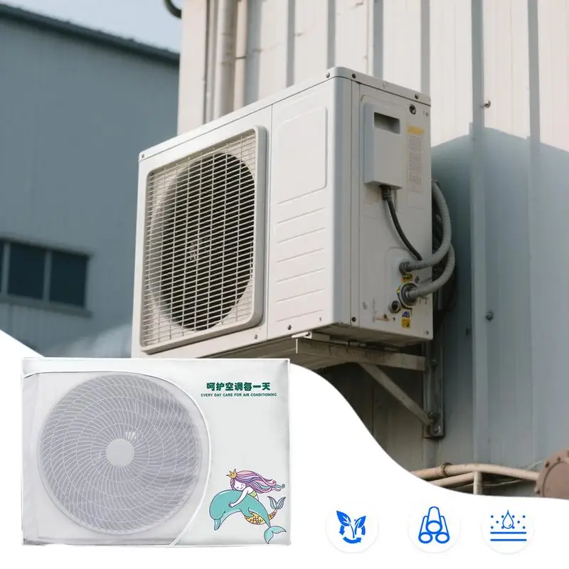 Крышка переменного тока для наружного блока, наружный защитник, блок переменного тока, полное покрытие, сетка для кондиционера, тепловыпуск, всесезонные аксессуары для дома 
Крышка переменного тока для наружного блока, наружный защитник, блок переменного тока, полное покрытие, сетка для кондиционера, тепловыпуск, всесезонные аксессуары для дома