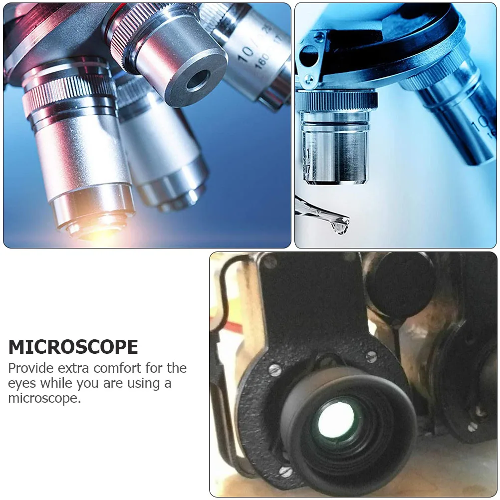 2Pcs Microscope Eyecups Eye Protector Rubber Eyecups Easy Install Microscope Components Accessories
2Pcs Microscope Eyecups Eye Protector Rubber Eyecups Easy Install Microscope Components Accessories