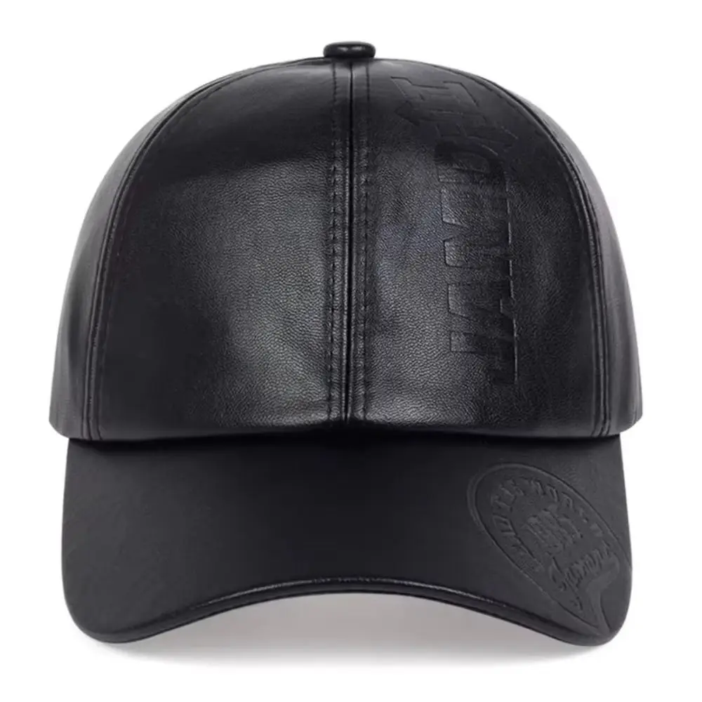 Adjustable Leather Baseball Cap PU Leather Casual Wear Men Vintage Hat Trucker Caps Snapback Sun Protection Hat Dad Hat
Adjustable Leather Baseball Cap PU Leather Casual Wear Men Vintage Hat Trucker Caps Snapback Sun Protection Hat Dad Hat