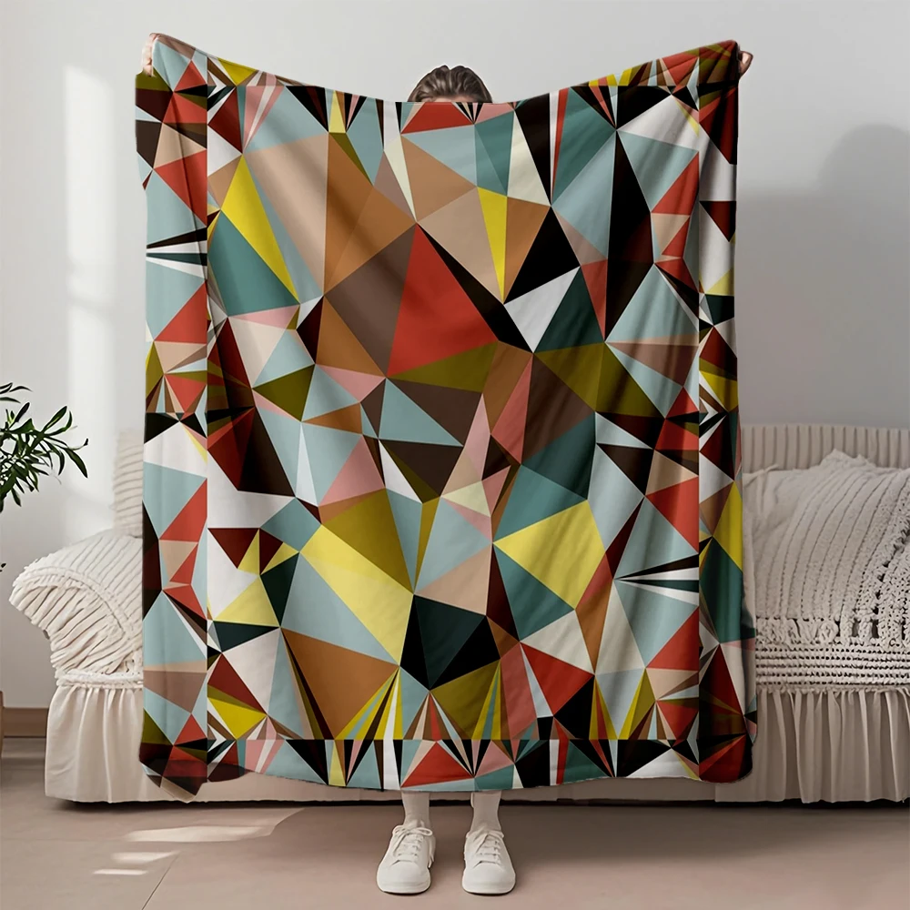 Flannel Multi-use Blanket Abstract Colourful Pattern With Abstract Design Travel Blanket Reversible Blanket Ultra-soft Touch
Flannel Multi-use Blanket Abstract Colourful Pattern With Abstract Design Travel Blanket Reversible Blanket Ultra-soft Touch