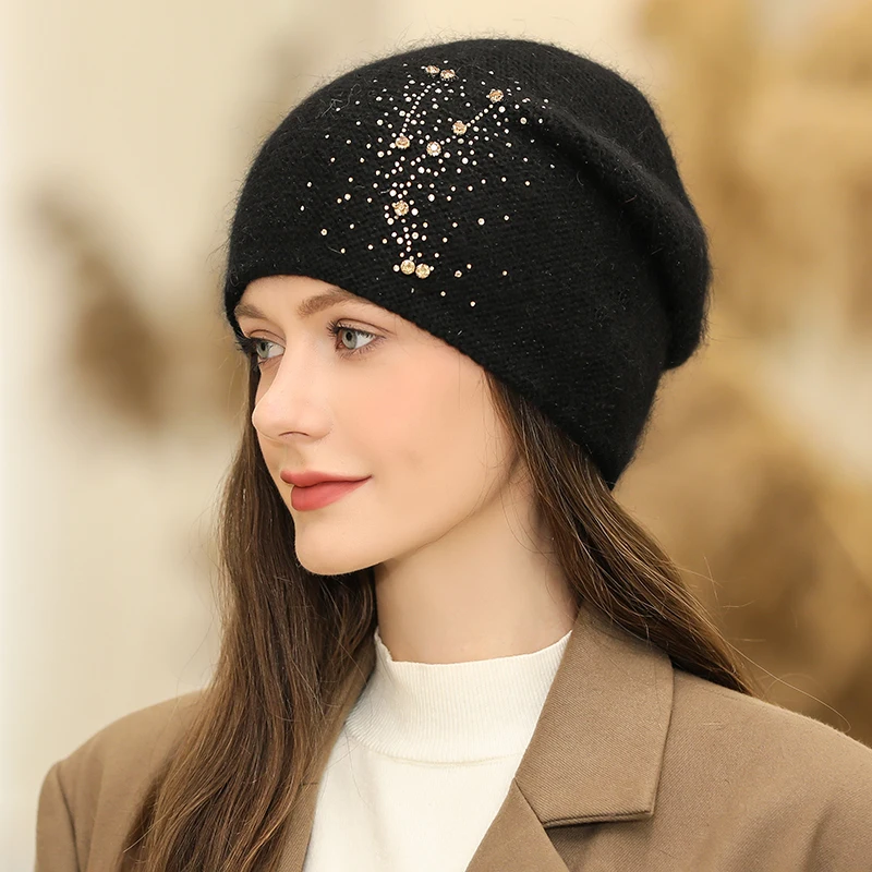 Autumn Hats Knitted Solid Beanie Winter Hats for Woman Wool Soft Warmer Bonnet Ladies Casual Cap
Autumn Hats Knitted Solid Beanie Winter Hats for Woman Wool Soft Warmer Bonnet Ladies Casual Cap