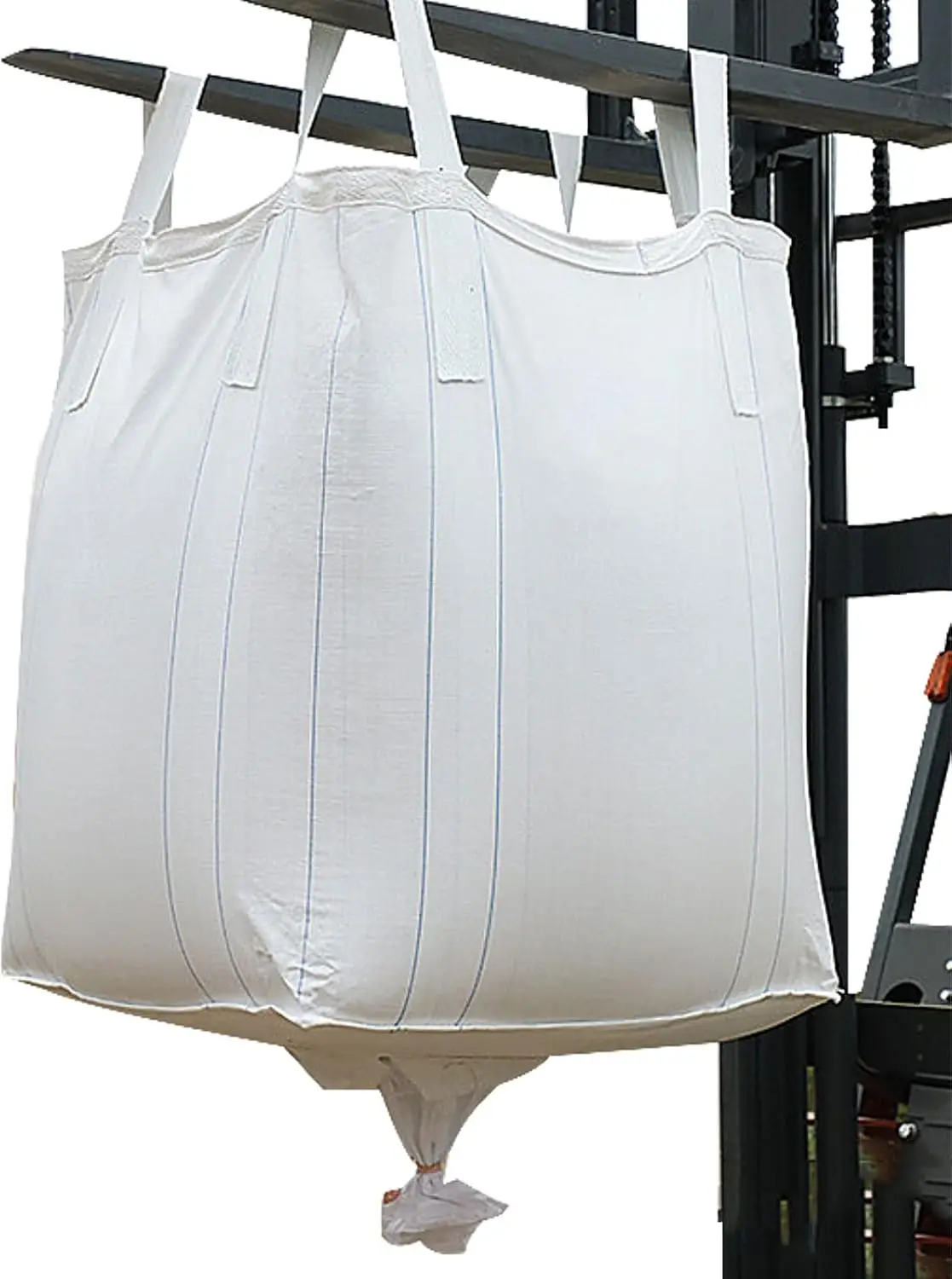 10-Pack Heavy Duty Duffle Top Spout Bottom FIBC Jumbo Bulk Bags, 35.4"L x 35.4"W x 43.3"H, 3300lbs SWL, Safety Factor 3:1
10-Pack Heavy Duty Duffle Top Spout Bottom FIBC Jumbo Bulk Bags, 35.4"L x 35.4"W x 43.3"H, 3300lbs SWL, Safety Factor 3:1