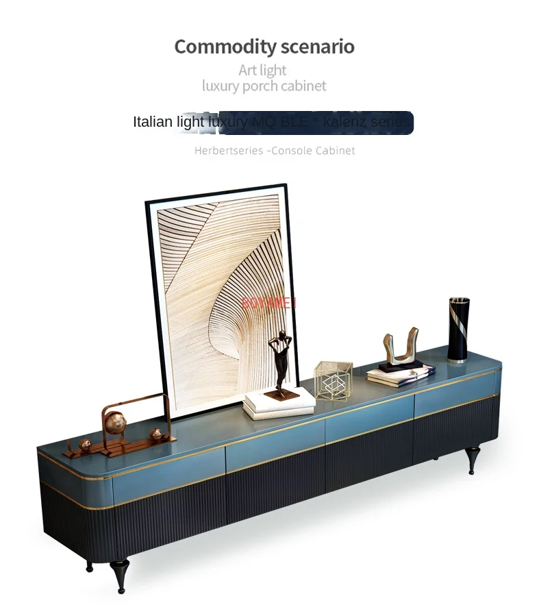 Italian light luxury TV cabinet tea table combination villa living room modern simple TV cabinet designer new floor cabinet
Italian light luxury TV cabinet tea table combination villa living room modern simple TV cabinet designer new floor cabinet