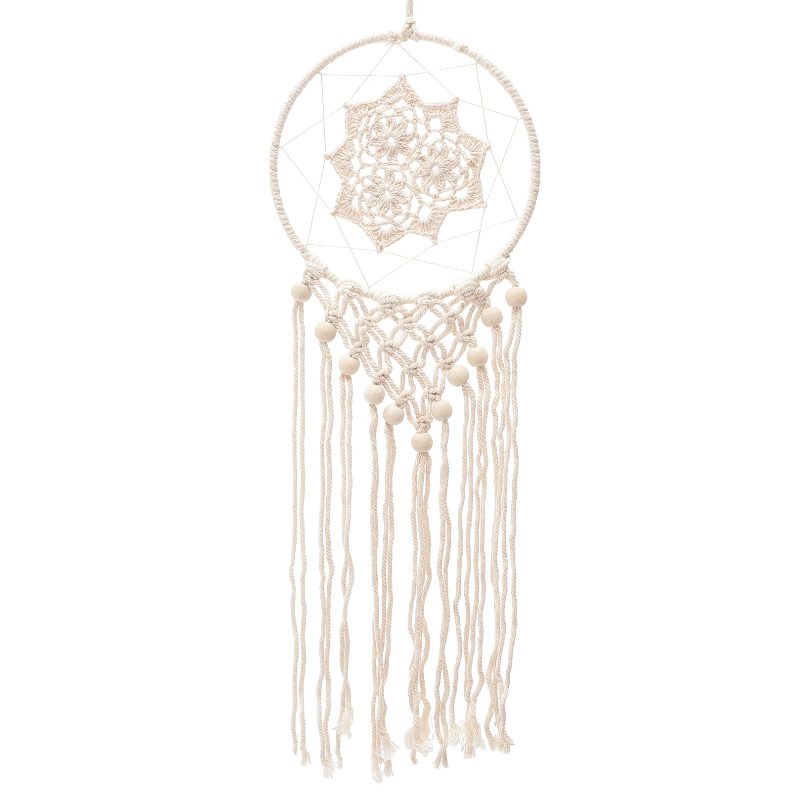 1pcs Macrame Wall Hanging Decor Dream Catcher Handmade Bohemian Bedroom Decorations Cotton Rope Large Size Unique Design
1pcs Macrame Wall Hanging Decor Dream Catcher Handmade Bohemian Bedroom Decorations Cotton Rope Large Size Unique Design