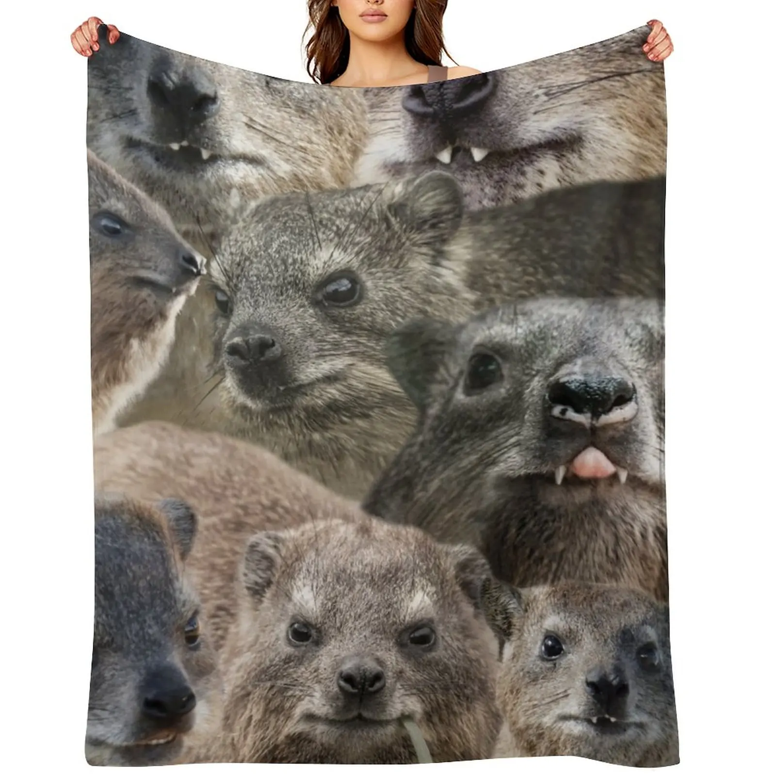 A LOT of Rock Hyrax here Throw Blanket For Sofa Thin heavy to sleep Bed covers Picnic Blankets 
A LOT of Rock Hyrax here Throw Blanket For Sofa Thin heavy to sleep Bed covers Picnic Blankets