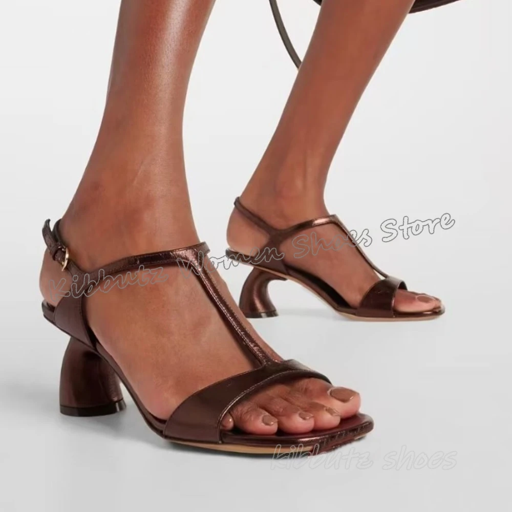 Strange Heels Sandals Buckle Strap Hollow Fashion Concise Sexy Elegant Women Shoes Genuine Leather Solid Color Square Toe Newest
Strange Heels Sandals Buckle Strap Hollow Fashion Concise Sexy Elegant Women Shoes Genuine Leather Solid Color Square Toe Newest