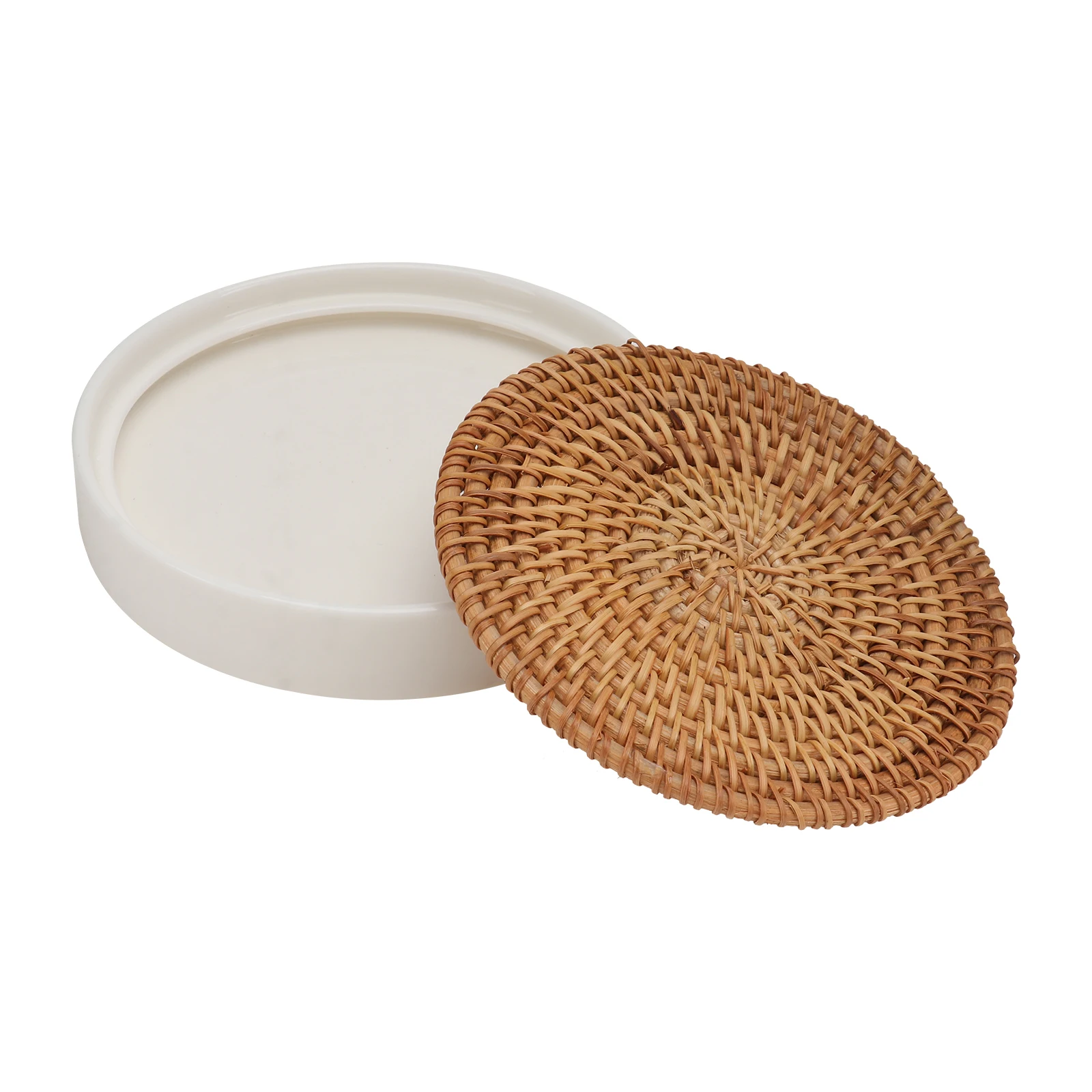 Water Storage Tray Ceramic Wicker Round Tea Serving Tray Teacup Plate Safe Reusable Easy Clean Home Tableware
Water Storage Tray Ceramic Wicker Round Tea Serving Tray Teacup Plate Safe Reusable Easy Clean Home Tableware