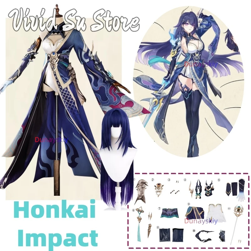 Game Cosplay Series Honkai Impact 3rd Raiden Mei Zhen Yanyue Kouxiao Cosplay Sexy DUNAYSKIY@@ Nuova Corazza Halloween Cos
Game Cosplay Series Honkai Impact 3rd Raiden Mei Zhen Yanyue Kouxiao Cosplay Sexy DUNAYSKIY@@ Nuova Corazza Halloween Cos