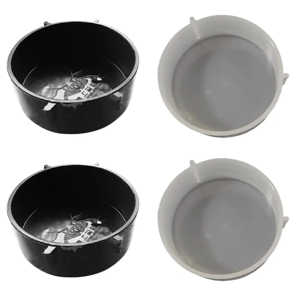 4 Pcs Reptile Eater Turtle Feeder Plate Terrariums Spider Lizard Basin Water Dish Plastic Food Bowls
4 Pcs Reptile Eater Turtle Feeder Plate Terrariums Spider Lizard Basin Water Dish Plastic Food Bowls