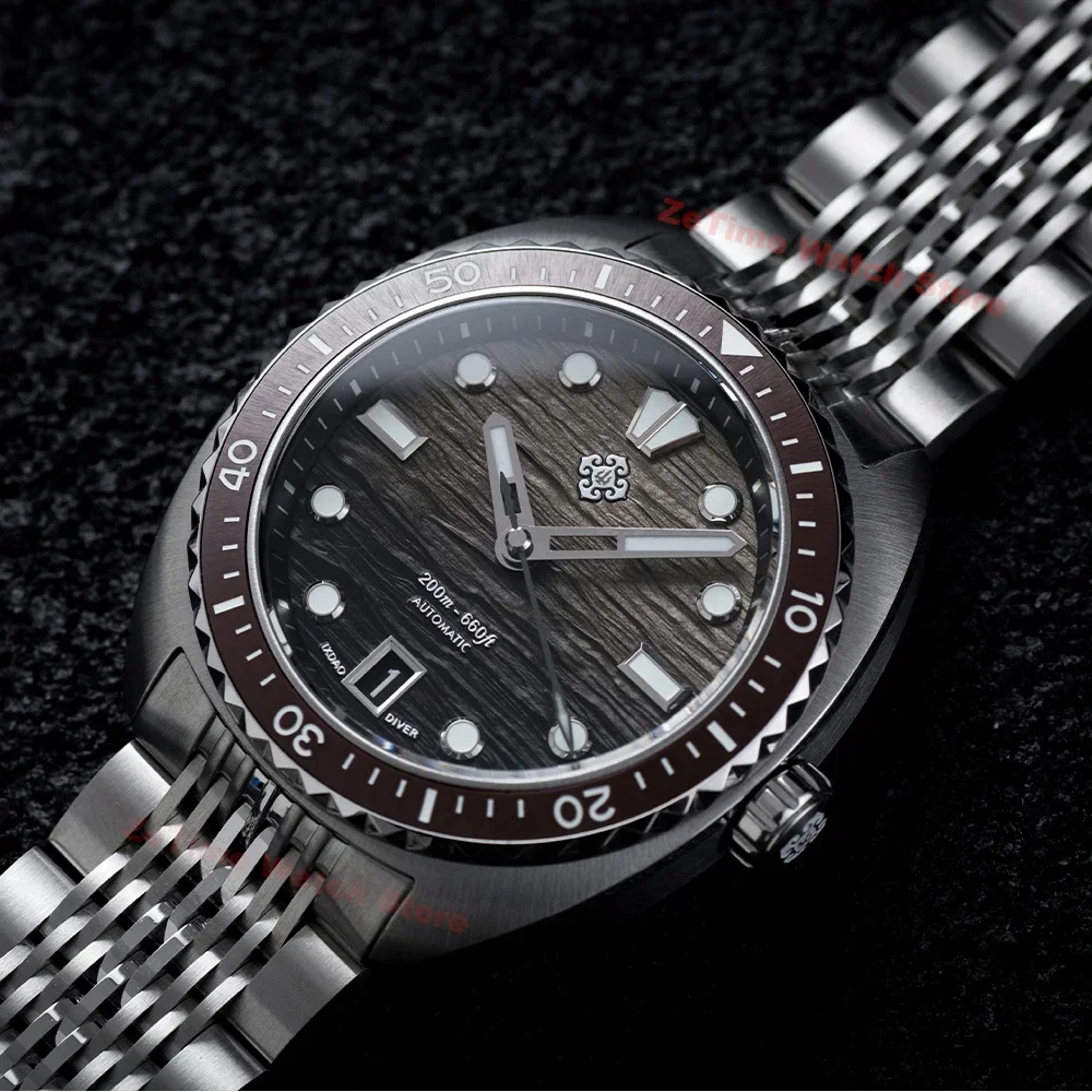 IXDAO Watch Automatic Mechanical wristwatch Dragon Scale Pattern Diving Watch 20Bar Stainless Steel BWG-9 Watch for Men JD-X07S
IXDAO Watch Automatic Mechanical wristwatch Dragon Scale Pattern Diving Watch 20Bar Stainless Steel BWG-9 Watch for Men JD-X07S