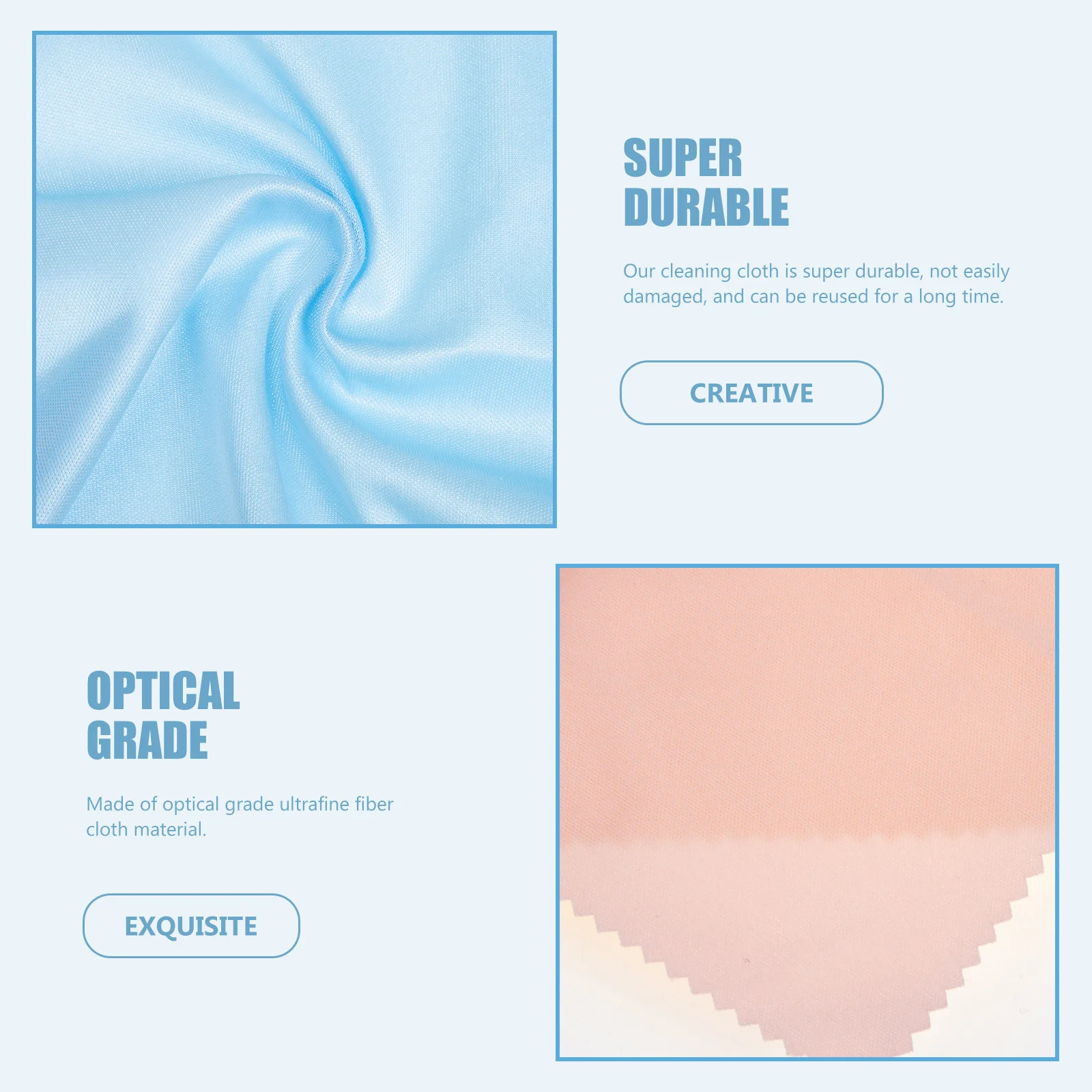 20 Pcs Cleaning Cloth Practical Violin Instruments Cleaner Washable Piano Superfine Fiber Duster
20 Pcs Cleaning Cloth Practical Violin Instruments Cleaner Washable Piano Superfine Fiber Duster