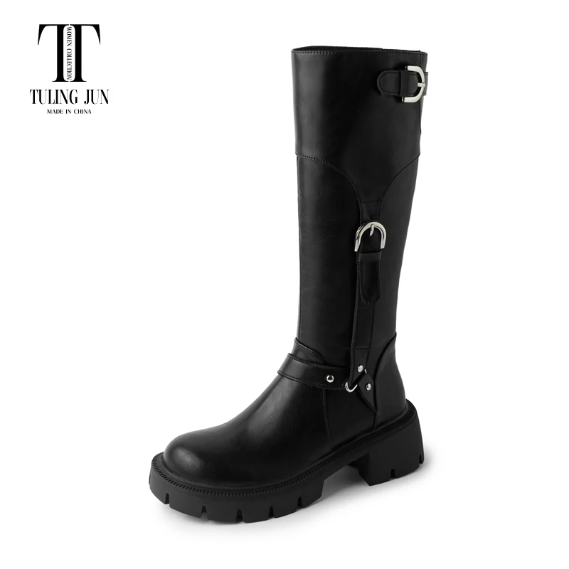 TULING JUN 2024 Winter Women Concise Round Toe High Heels Fashion Knee High Boots Solid Color Zip Shoes For Lady Retro T-M88720
TULING JUN 2024 Winter Women Concise Round Toe High Heels Fashion Knee High Boots Solid Color Zip Shoes For Lady Retro T-M88720
