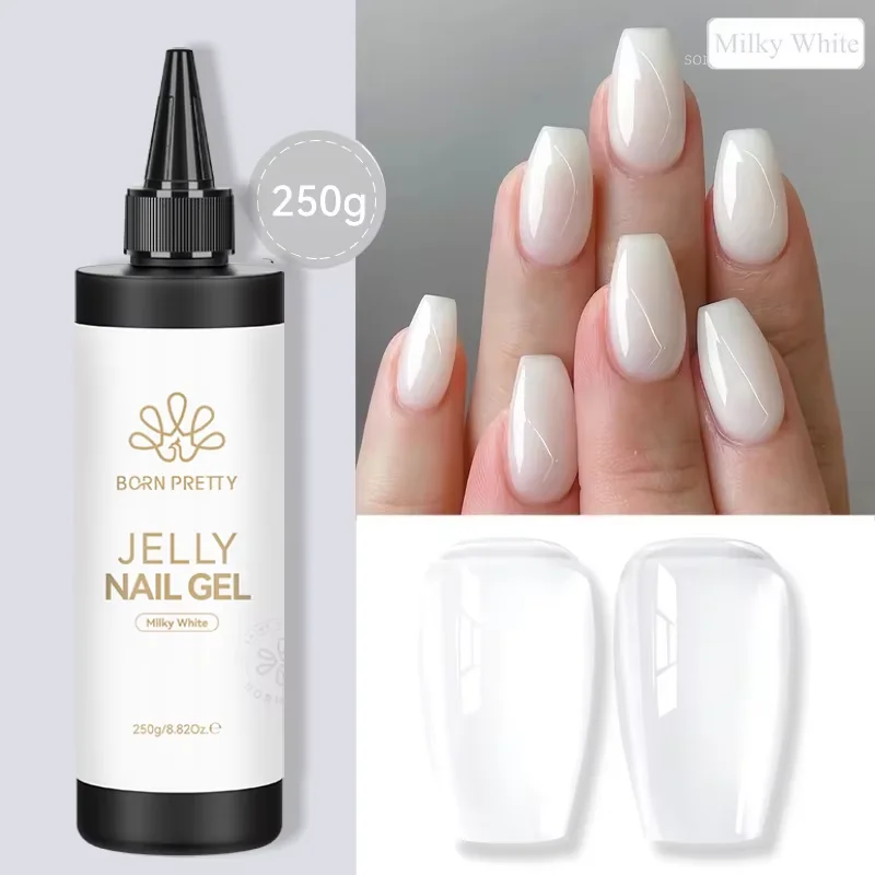 BORN PRETTY Milky White Gel Nail Polish 250g White Translucent Soak Off Gel Vernis Semi-Permanent Soak Off UV LED Gel Varnish
BORN PRETTY Milky White Gel Nail Polish 250g White Translucent Soak Off Gel Vernis Semi-Permanent Soak Off UV LED Gel Varnish