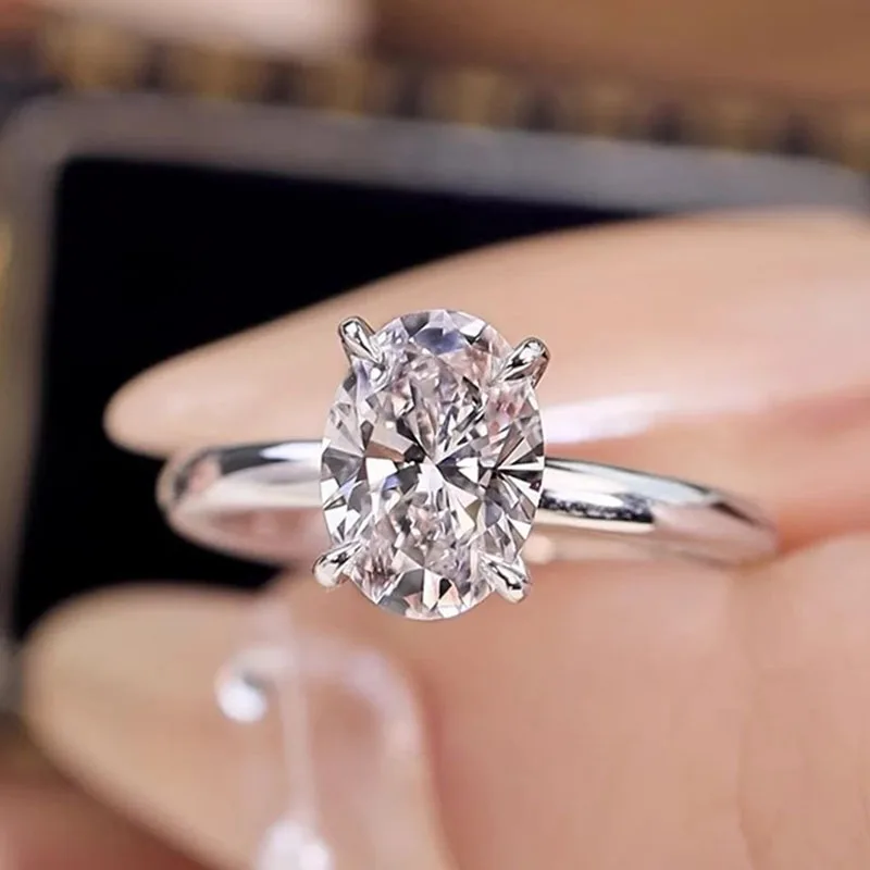 IGI Lab Growing Diamond Ring Oval D Color 1 2 3Ct Real Platinum PT950 Gold Ring Diamond wedding ring Factory Engagement Ring
IGI Lab Growing Diamond Ring Oval D Color 1 2 3Ct Real Platinum PT950 Gold Ring Diamond wedding ring Factory Engagement Ring