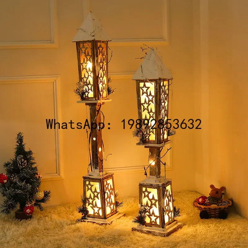 X-11 Christmas Decoration Glowing Snow Scene Small Wooden House Nordic Wooden Christmas Small House Desktop Ornament
X-11 Christmas Decoration Glowing Snow Scene Small Wooden House Nordic Wooden Christmas Small House Desktop Ornament